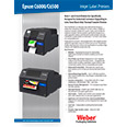 epson C6000/C6500 label printer brochure