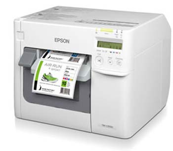 Epson C3500 color inkjet label printers