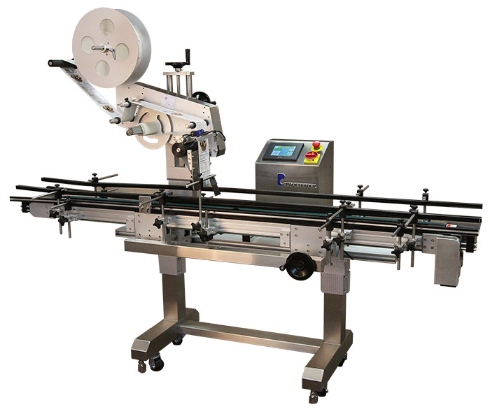 Packleader PL-211CS clamshell wrap-around  label applicator