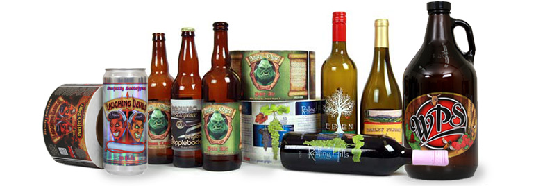 Weber Packaging Solutions makes high-quality craft beer and wine labels.