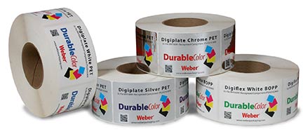 Durable industrial labels from Weber