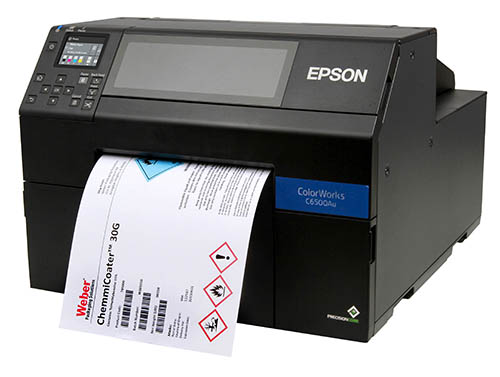 Zebra C6500 label printers
