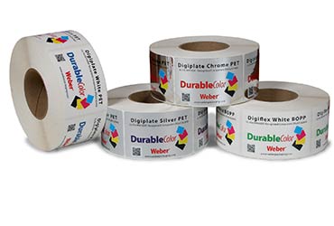 durable industrial labels from Weber
