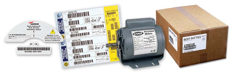 Weber Packaging Solutions makes high-quality custom general manufacturing labels.